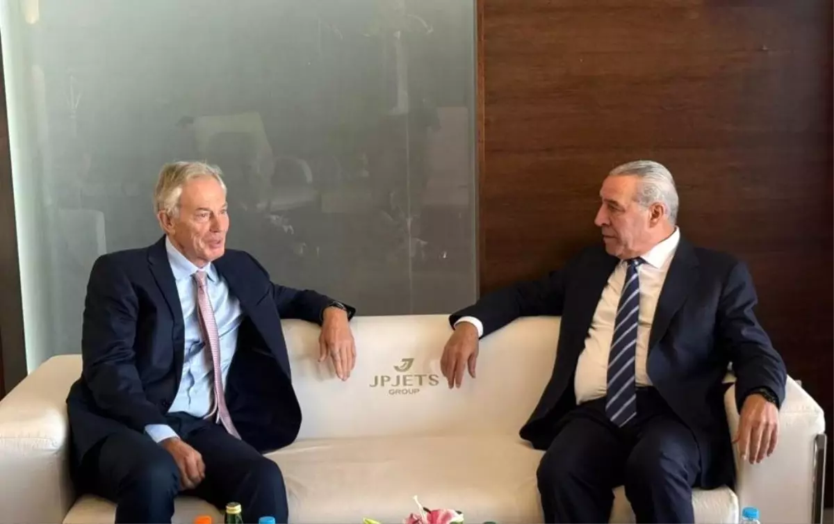 filistin devlet baskani yardimcisi al sheikh tony blair ile gazze planini gorustu YzmaIJWV.jpg