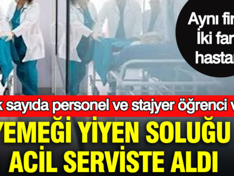 Samsunda iki ayri hastanede gida zehirlenmesi yemegi yiyen solugu acil serviste aldi 6ba6gzXG